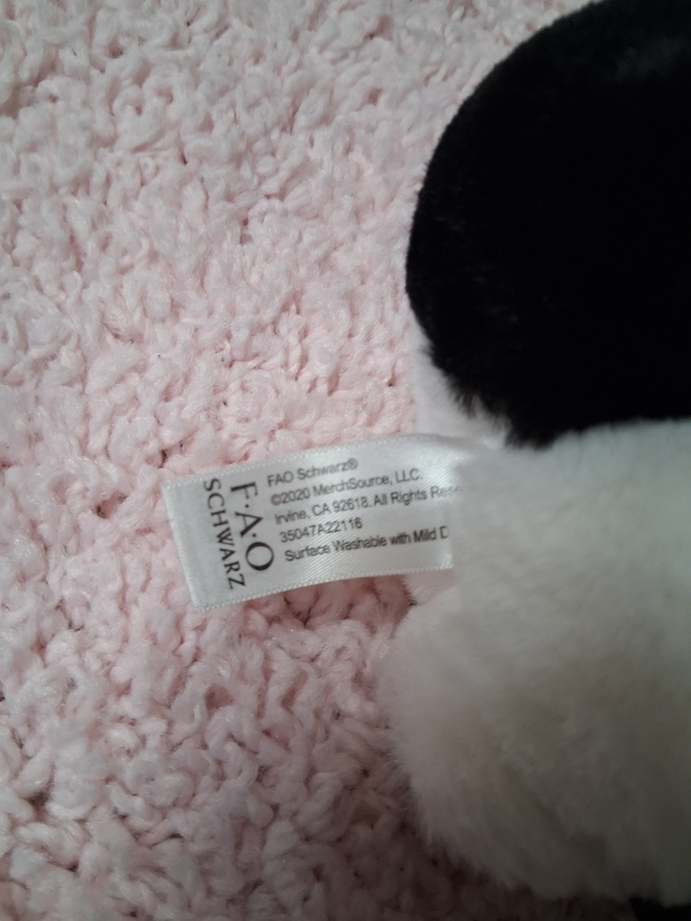 Adopt A Pet F. A.O Plush Black & White Panda Stuffed Animal - Picture 7 of 7